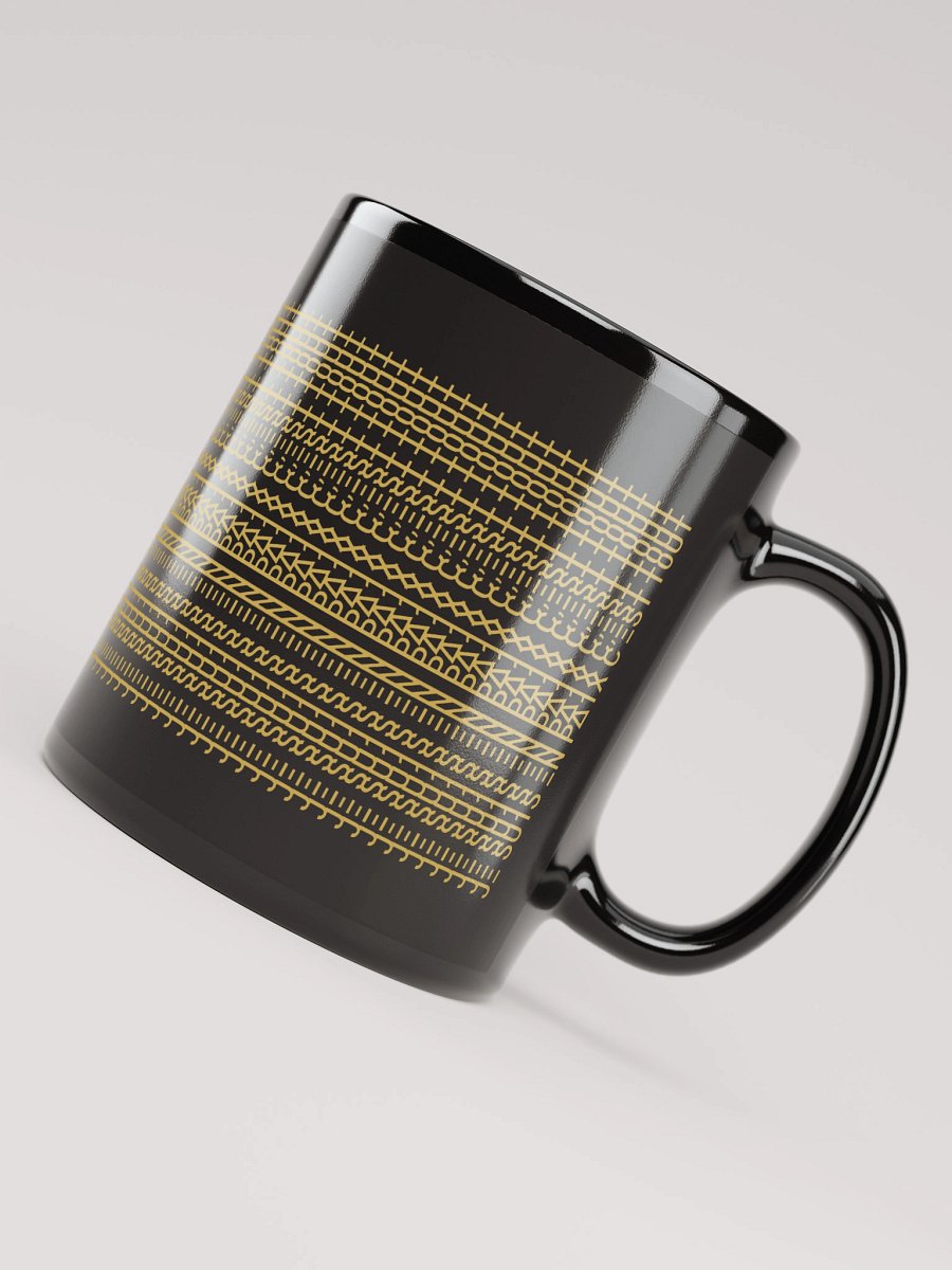 Mug Noir Codé Zen Doré - Je Suis en Paix, C'est Tout - Cadeau Chic product image (4)