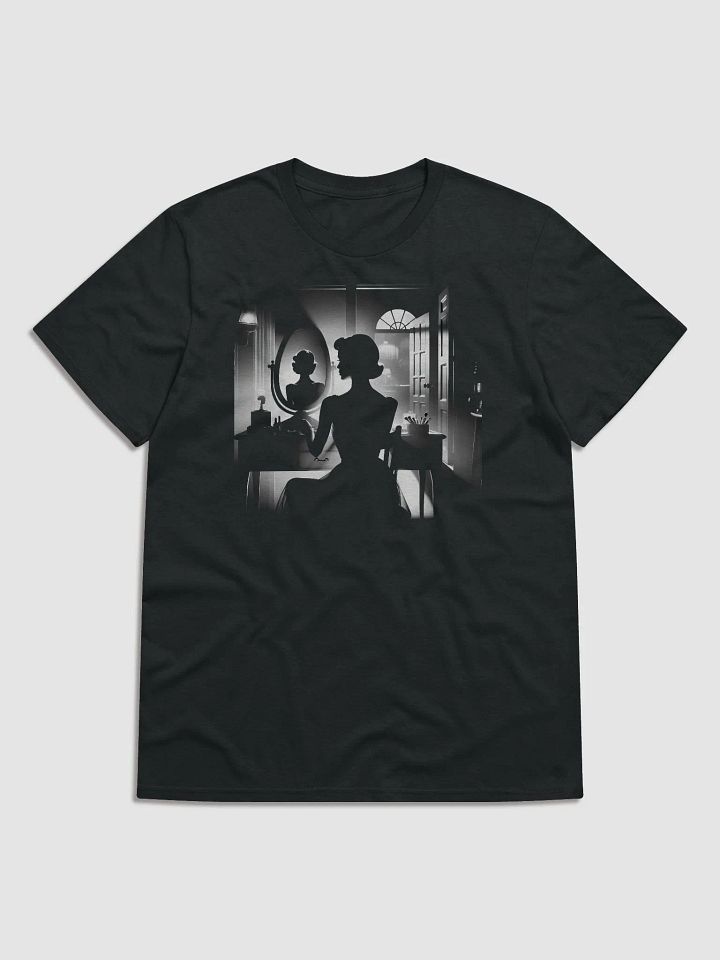 Noir Beauty in the Mirror (Front Print Womens Tee) product image (1)