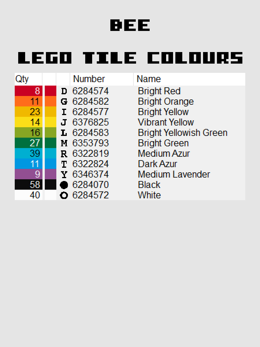 Bee Pixel Art product image (5)