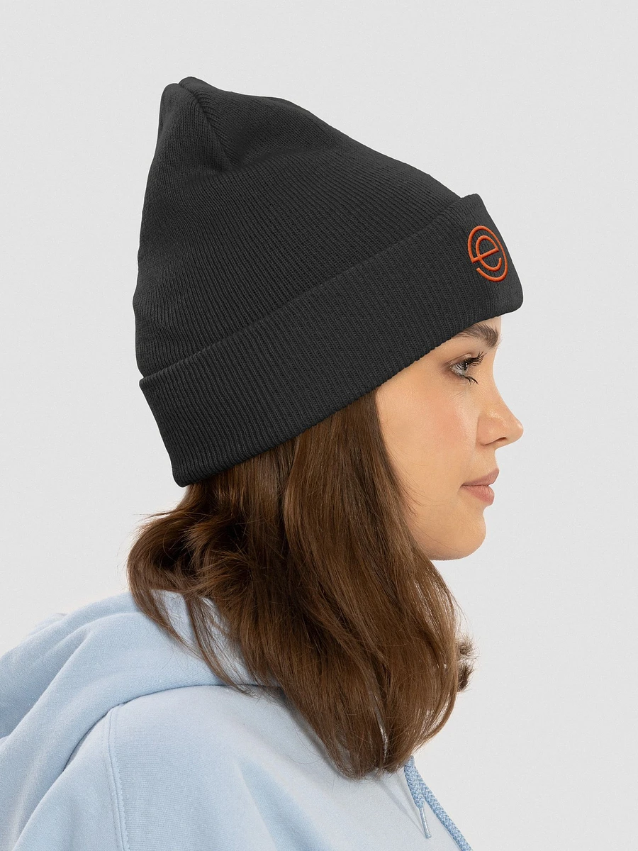 Ecamm Beanie with Orange Logo (Toque for Canadians) product image (5)