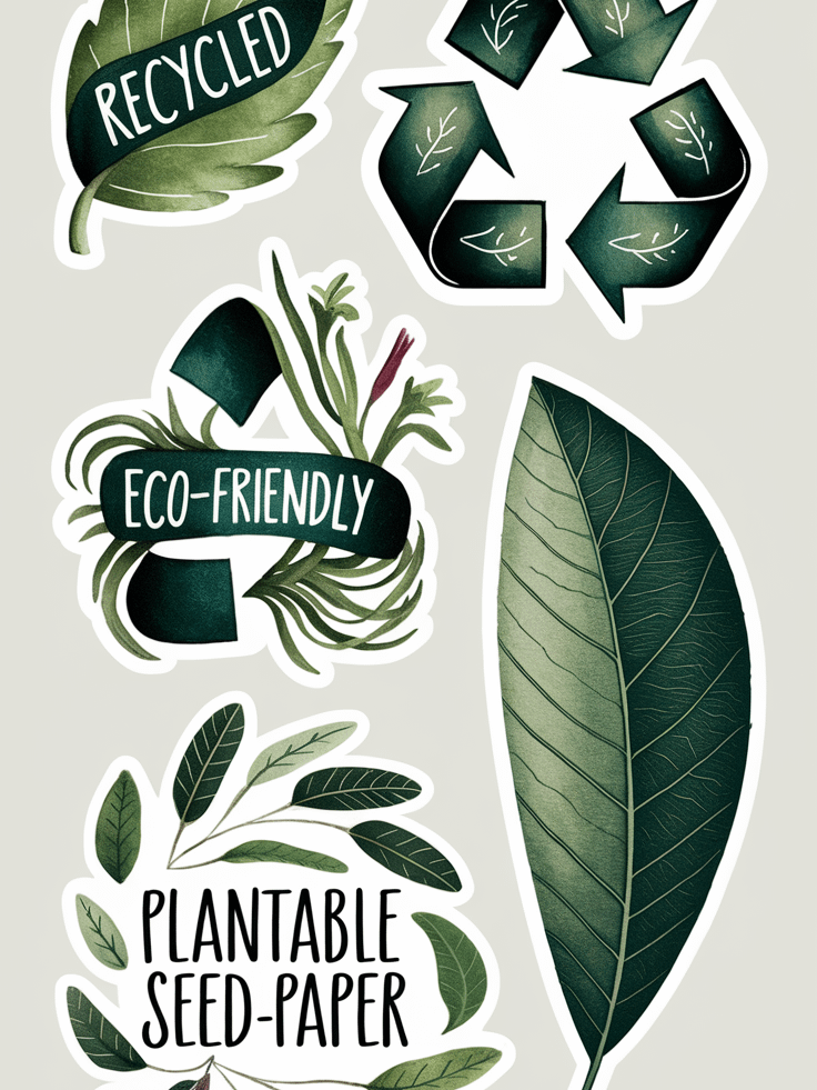 1000 Eco-Friendly Stickers Bundle product image (5)