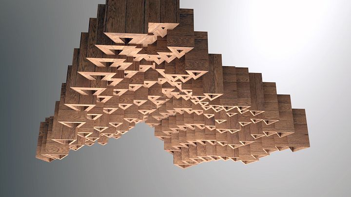 Parametric Ceiling Design Grasshopper Rhino Files Download product image (1)
