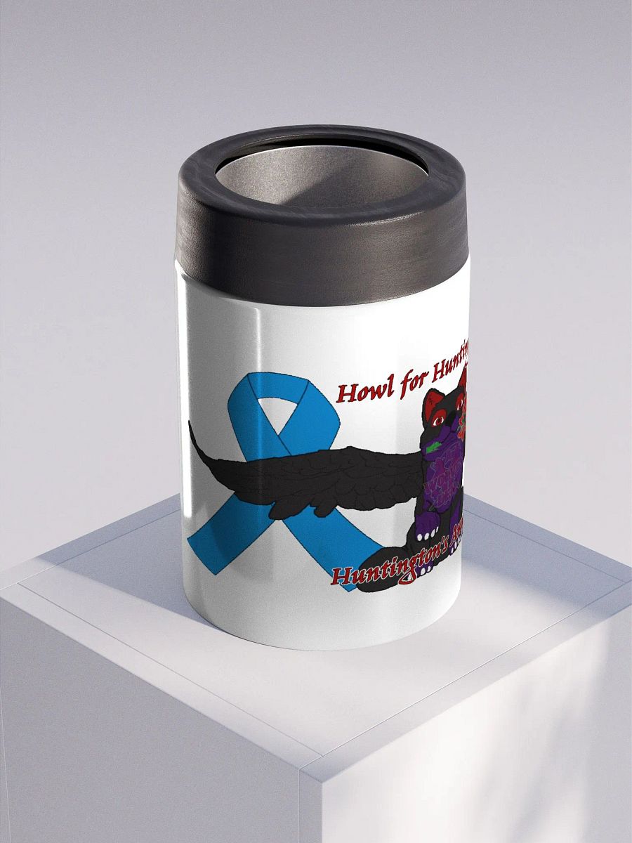 Stainless Huntington's Koozie product image (3)