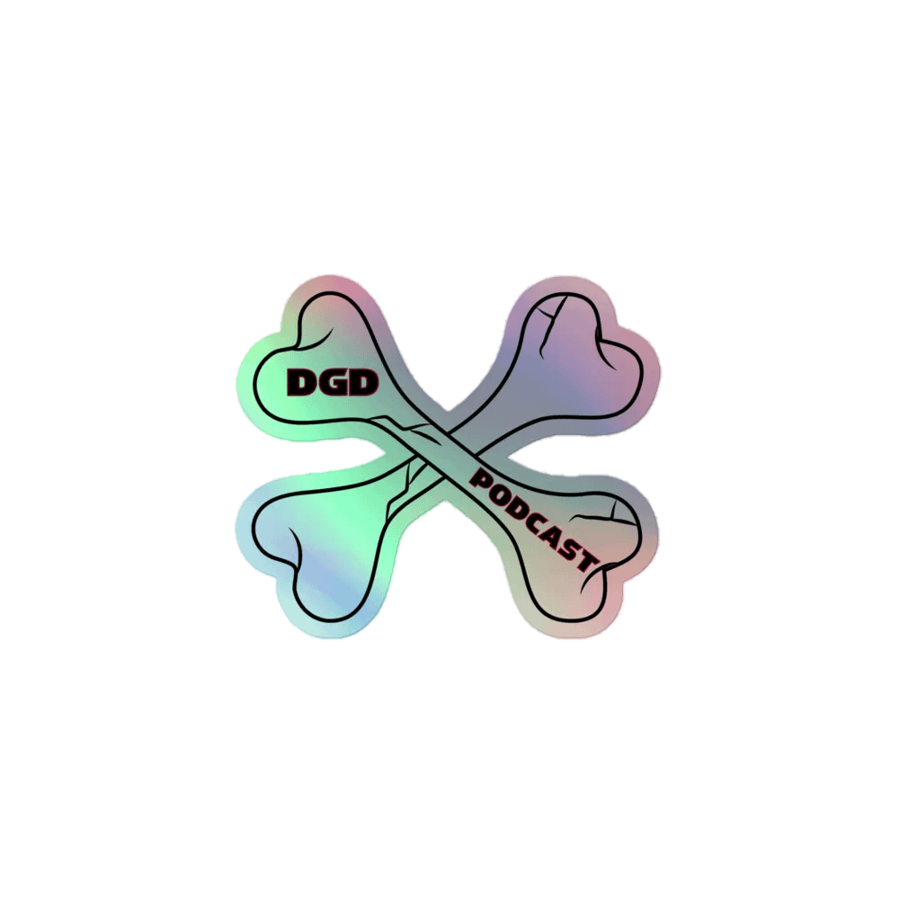 Bold & Holographic DGD Podcast Sticker Pack product image (1)