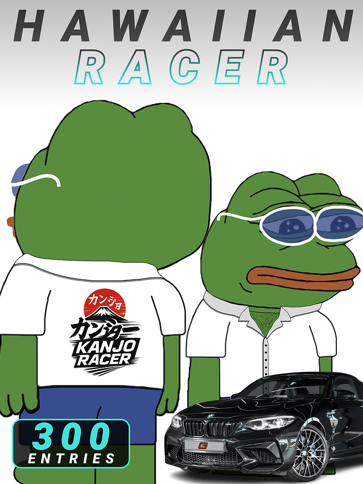 Hawaiian Racer (300 Entries) product image (2)