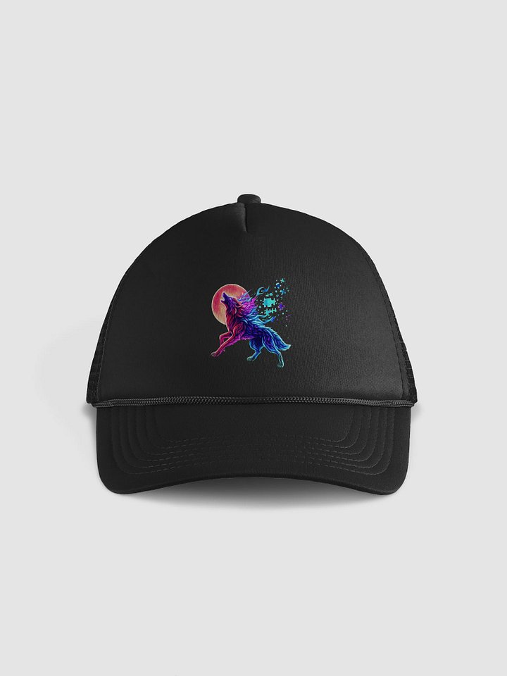Neon Wolf Howl – Spirit of the Puzzle Moon product image (1)