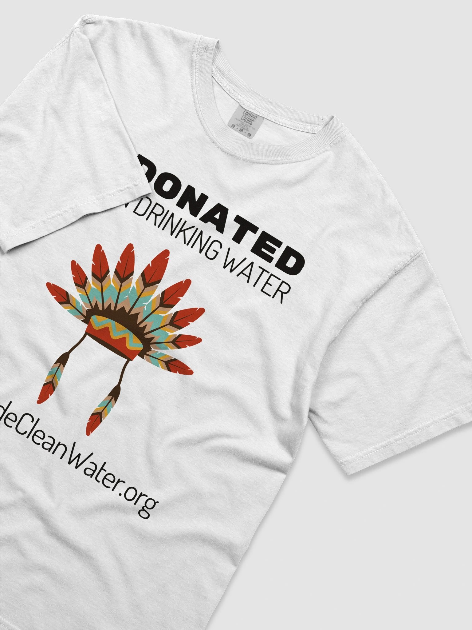 I Donated Native American White T-Shirt product image (5)