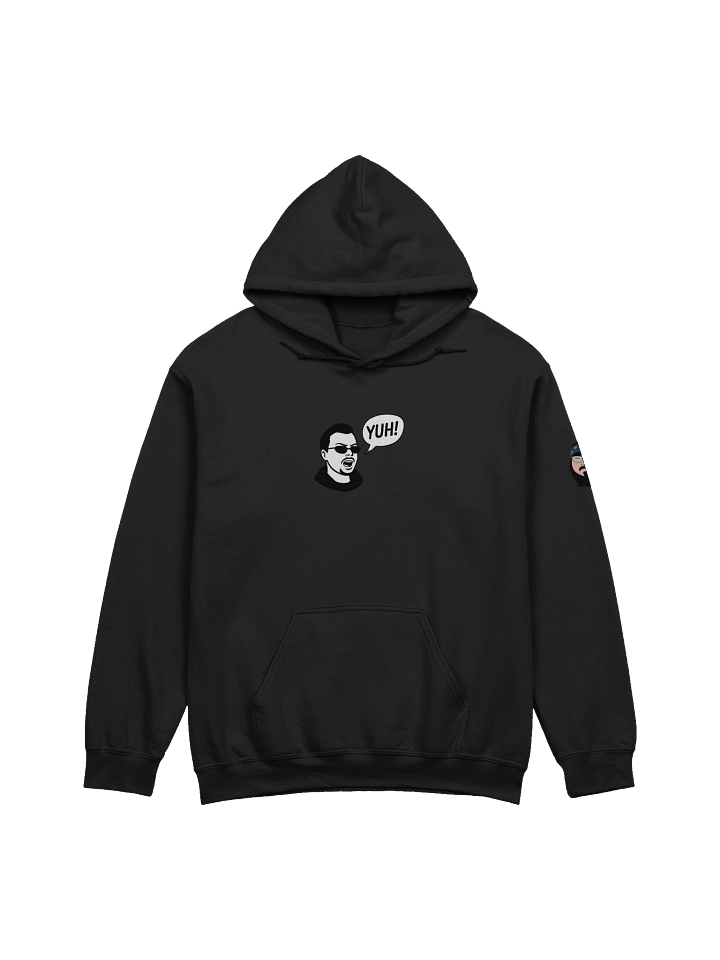 Gildan Hoodie White IH8ITHERE product image (10)