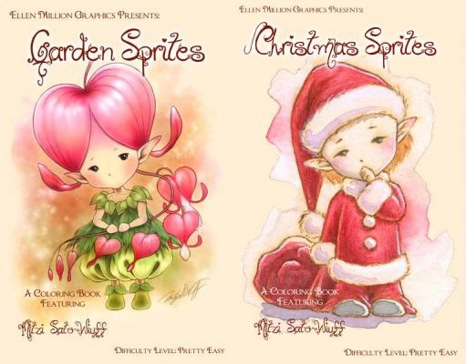 Sprites - Coloring Books by Mitzi Sato-Wiuff product image (1)