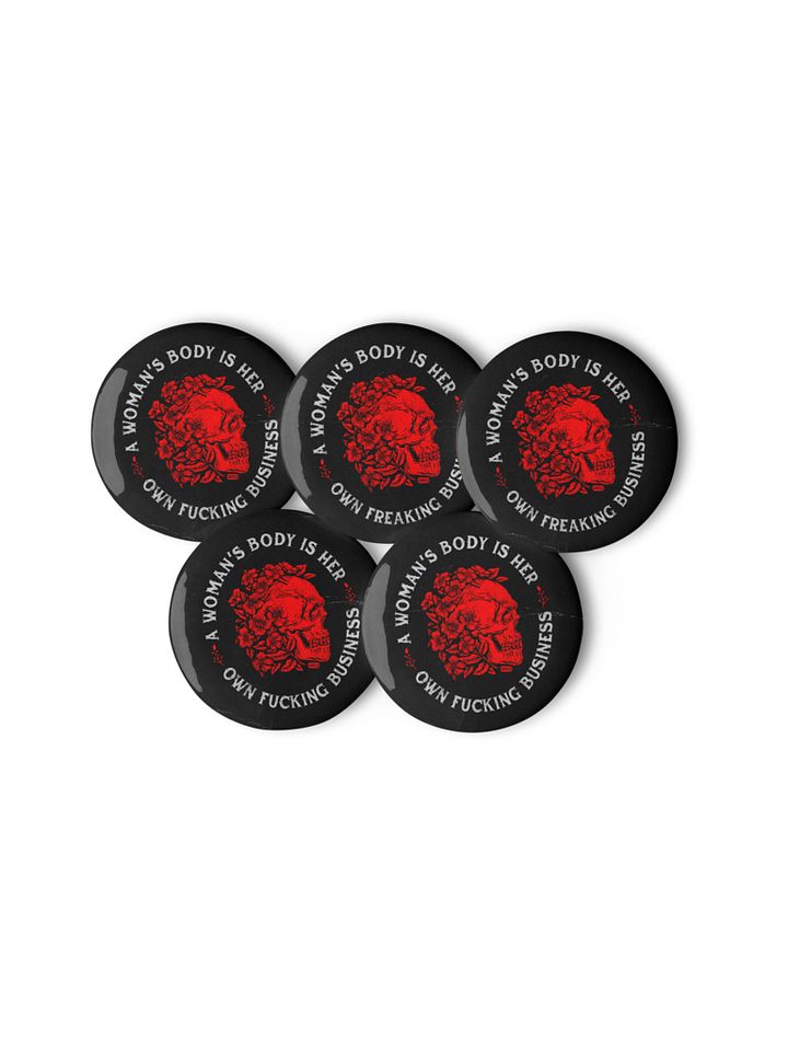 Mind Your Business - Mixed Pin Badges product image (1)