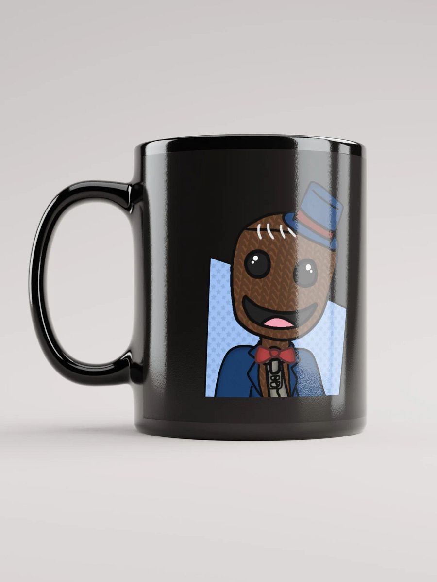 tux sackboy black mug product image (2)