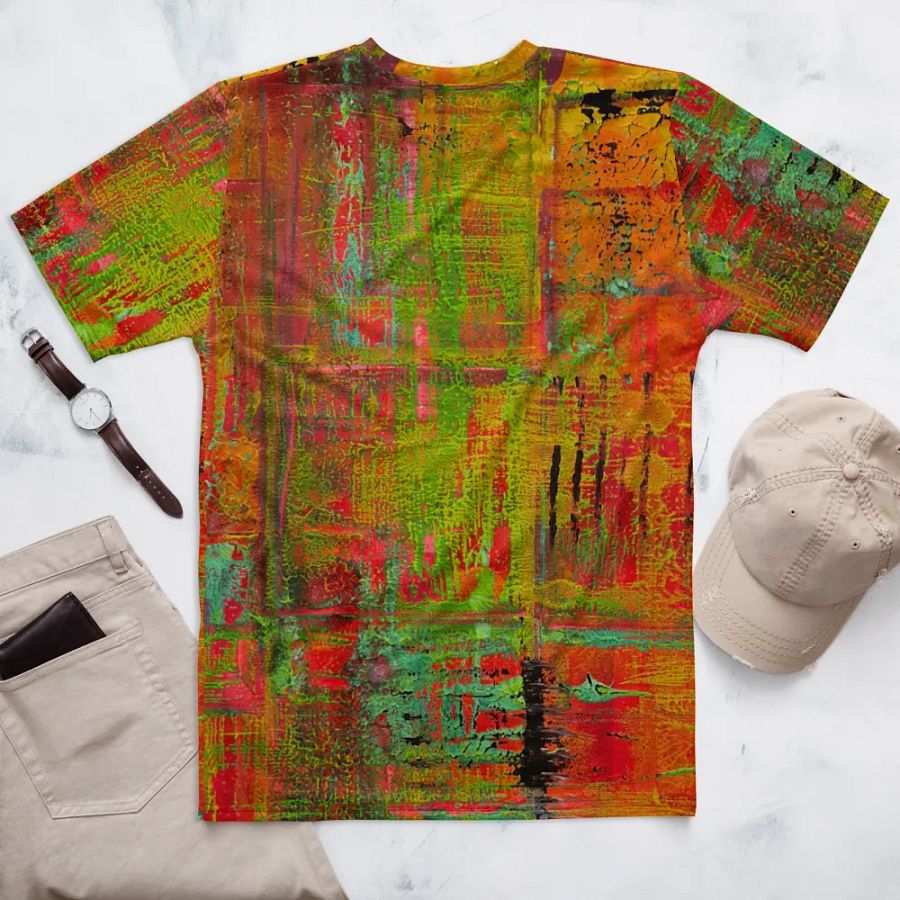 original painting in squeegee style on all over print product image (6)