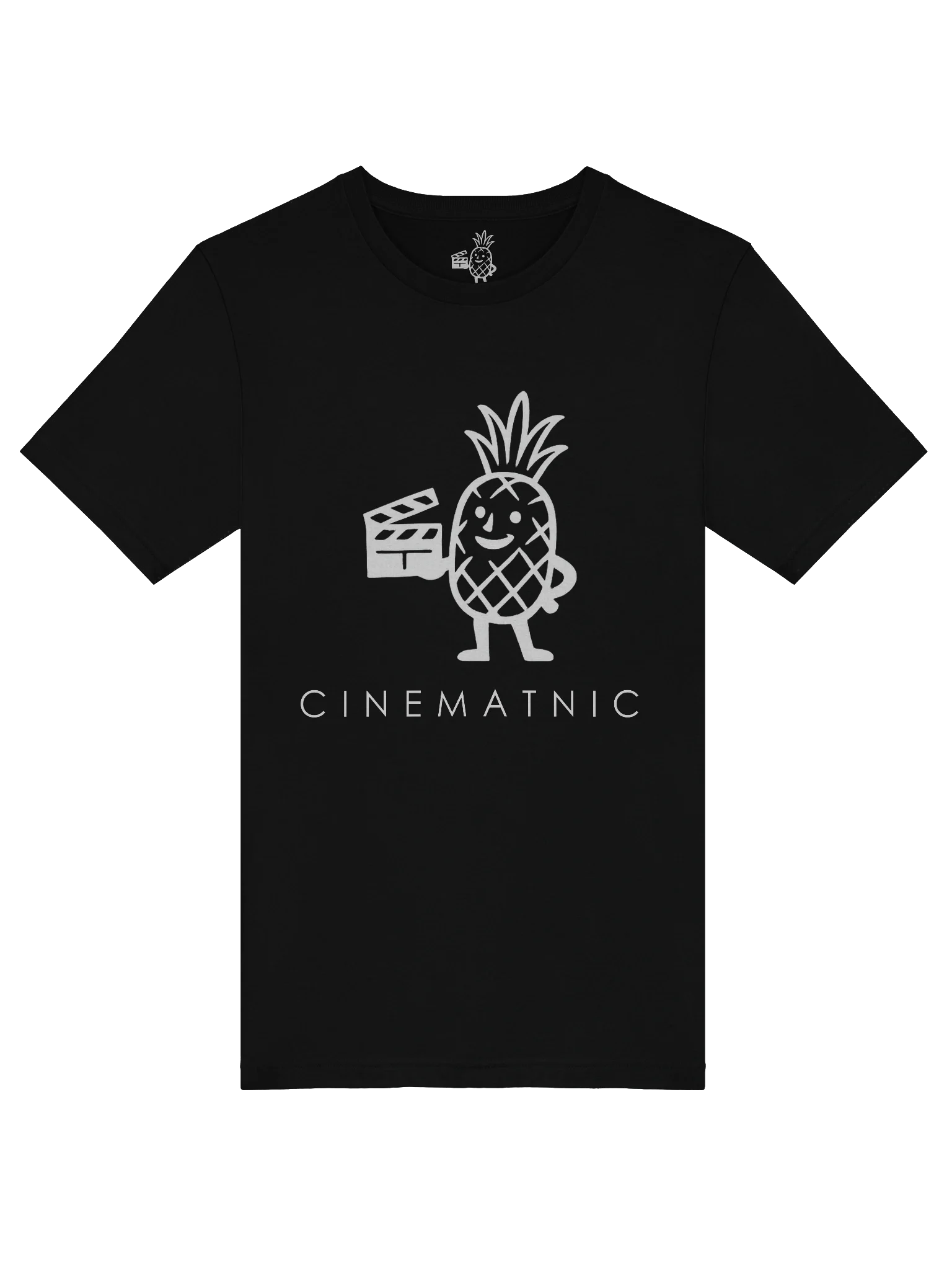 CinematNIC™ Pineapple Logo (White) Concert Tee Fit Unisex T-Shirt product image (39)