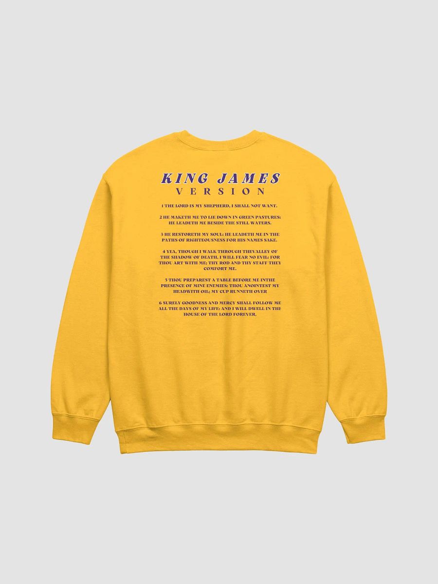 Psalm 23 unisex sweatshirt product image (6)
