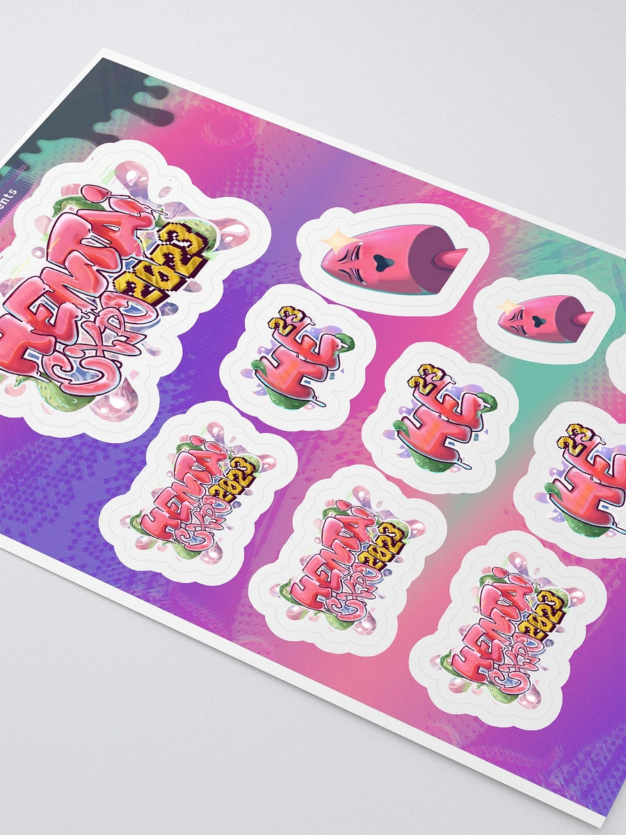 Hentai-Expo 2023 Sticker Sheet product image (2)