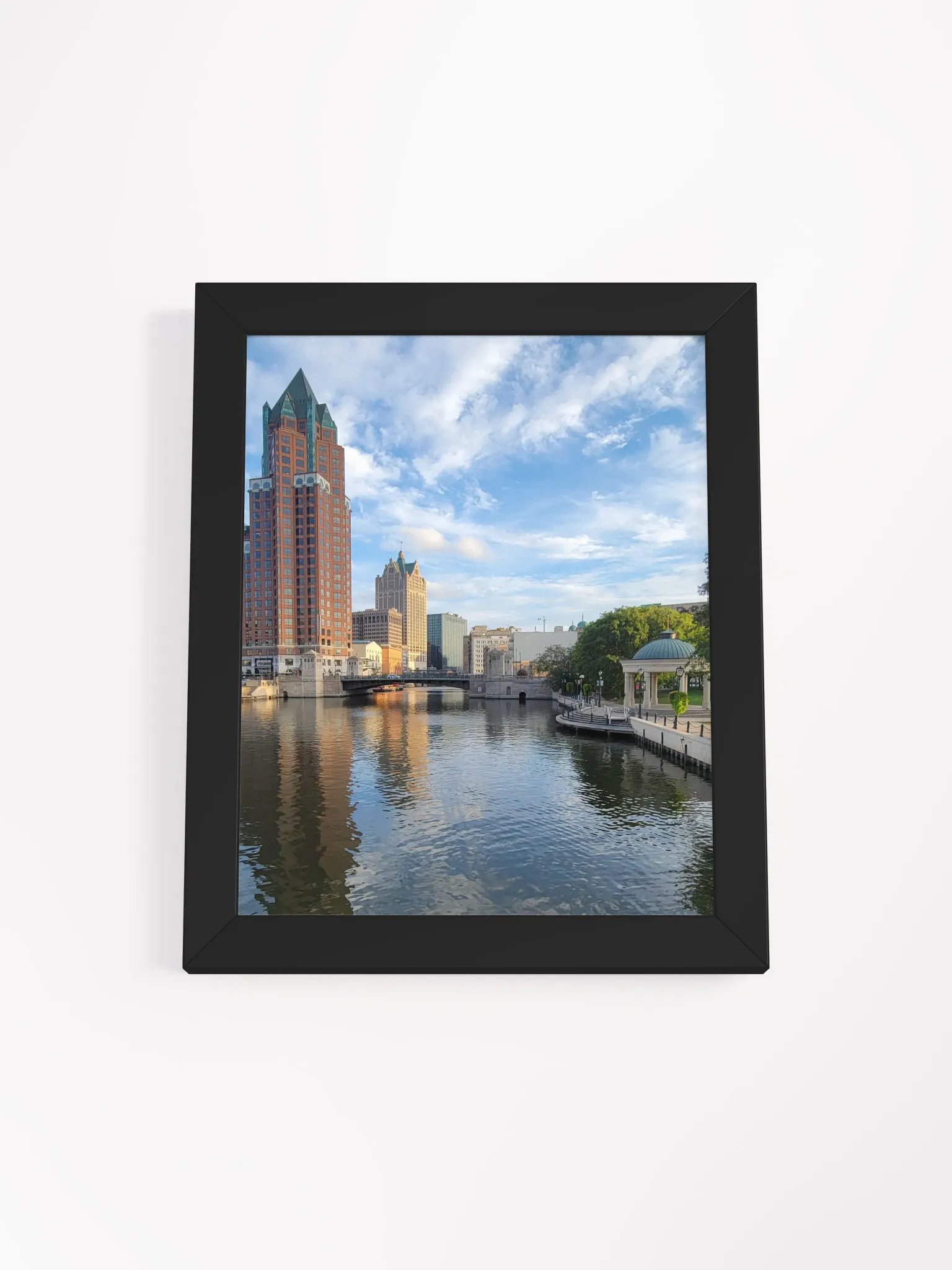 Milwaukee Skyline Along the River product image (2)