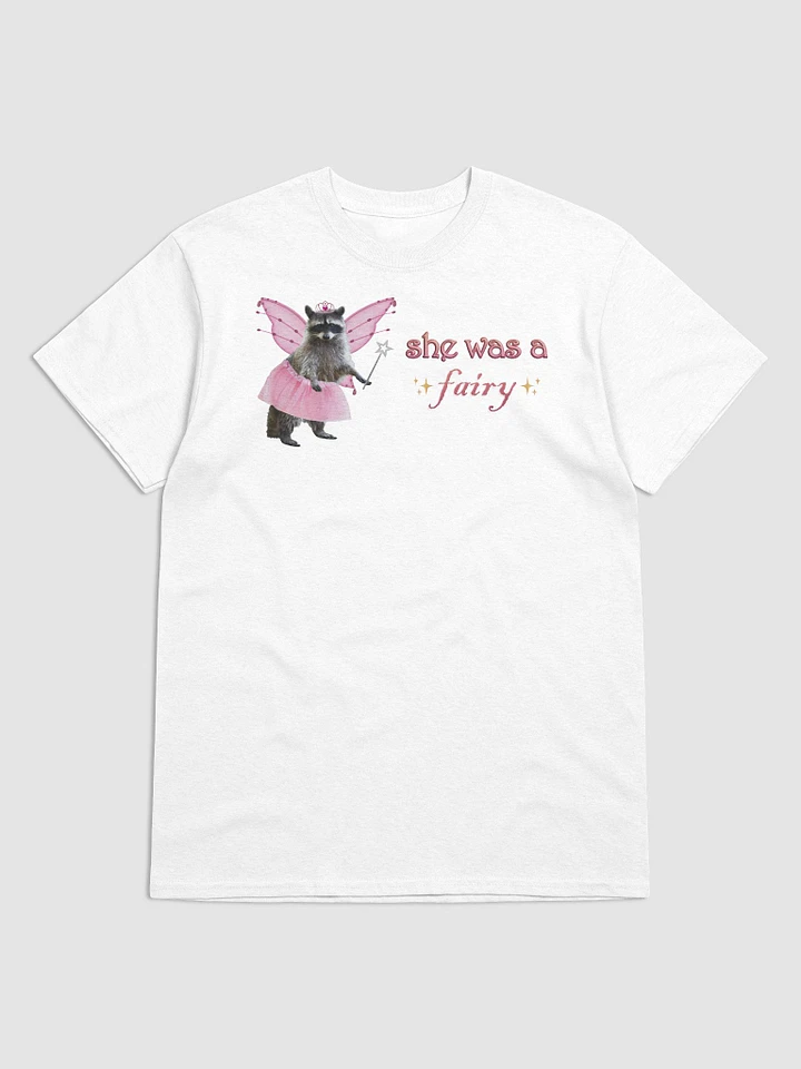 She was a fairy - raccoon T-shirt (variant) product image (1)