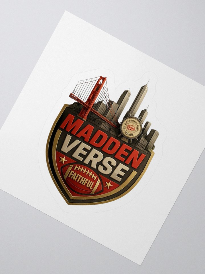 FAITHFUL MADDEN VERSE STICKER product image (2)