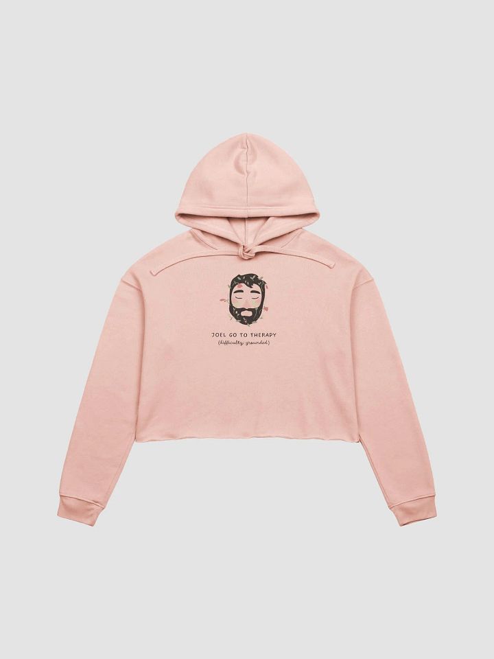 Joel Go To Therapy Crop Hoodie product image (2)