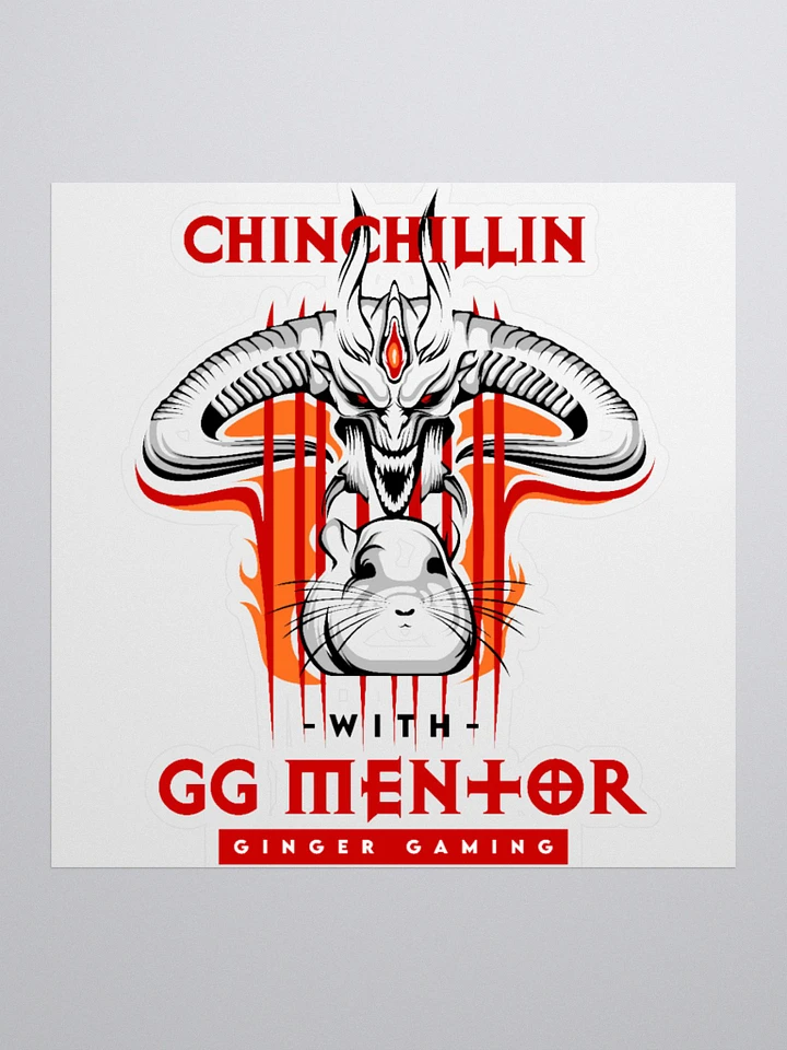 Chinchillin With GGMentor Sticker! product image (1)