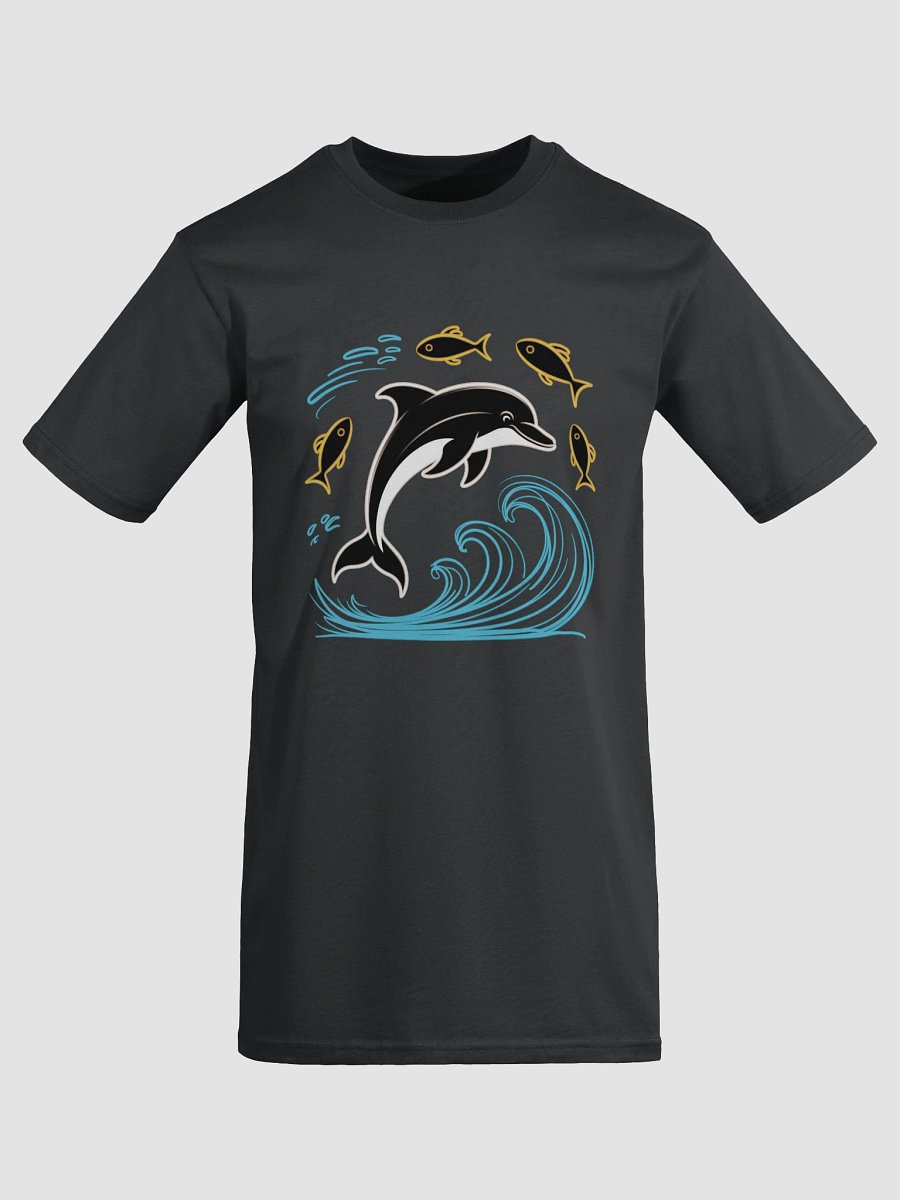 Jumping Dolphin Waves Men's Tee product image (17)