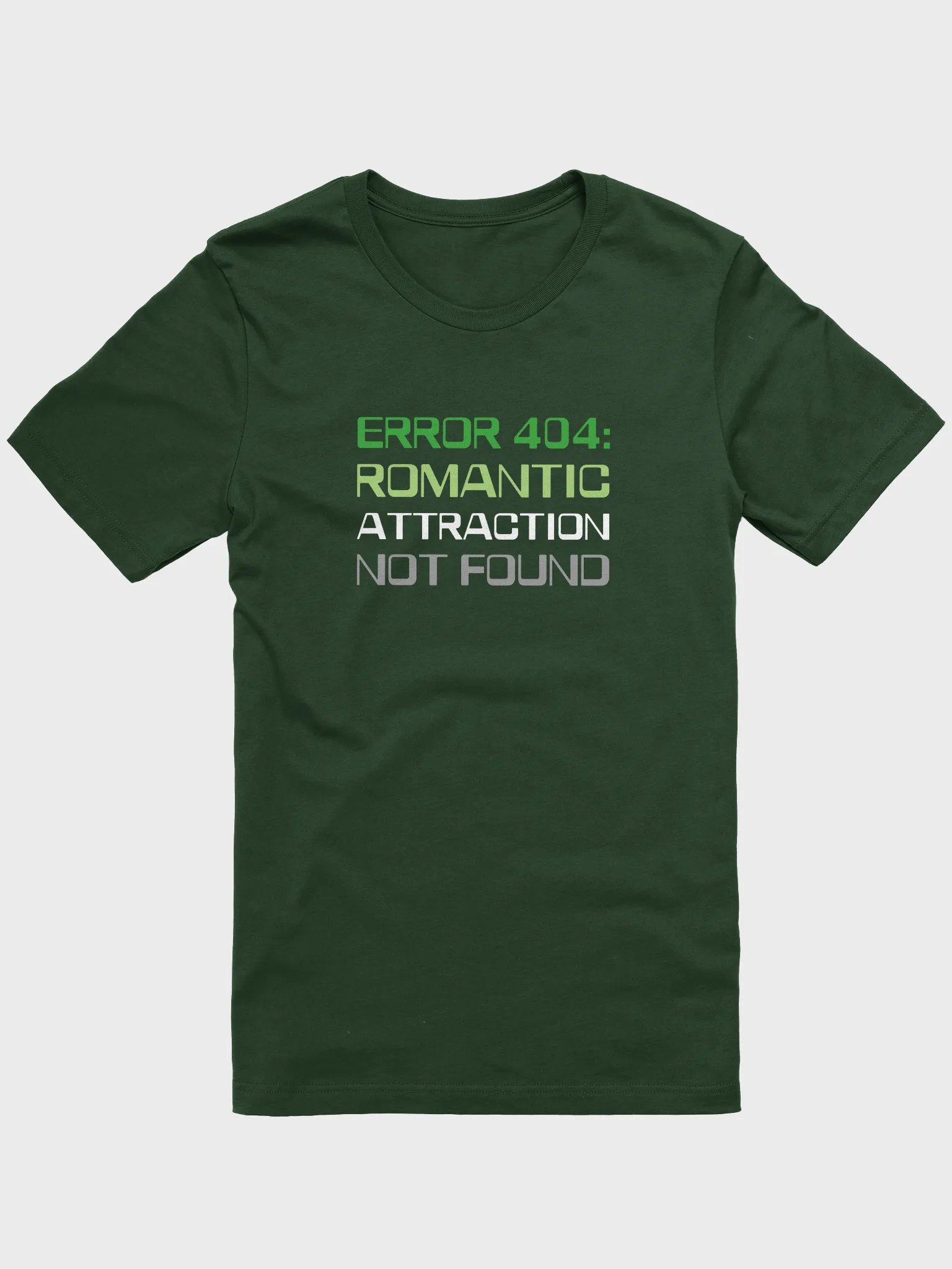 error 404 aromantic t-shirt product image (1)