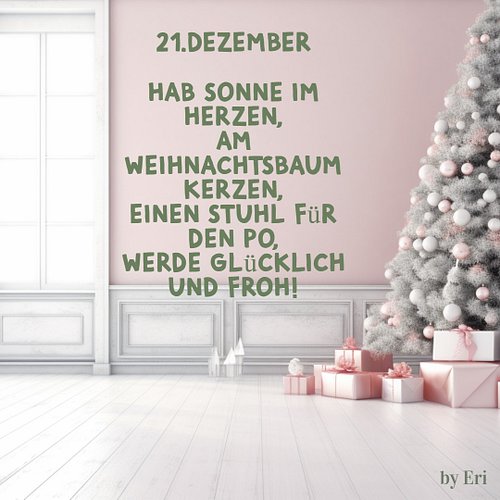 tja..Sonne muss man suchen..😘
#sonne #weihnachtsbaum #glücklich #dezember #21dezember #weihnachten #rosa #elegant #ai #donner...
