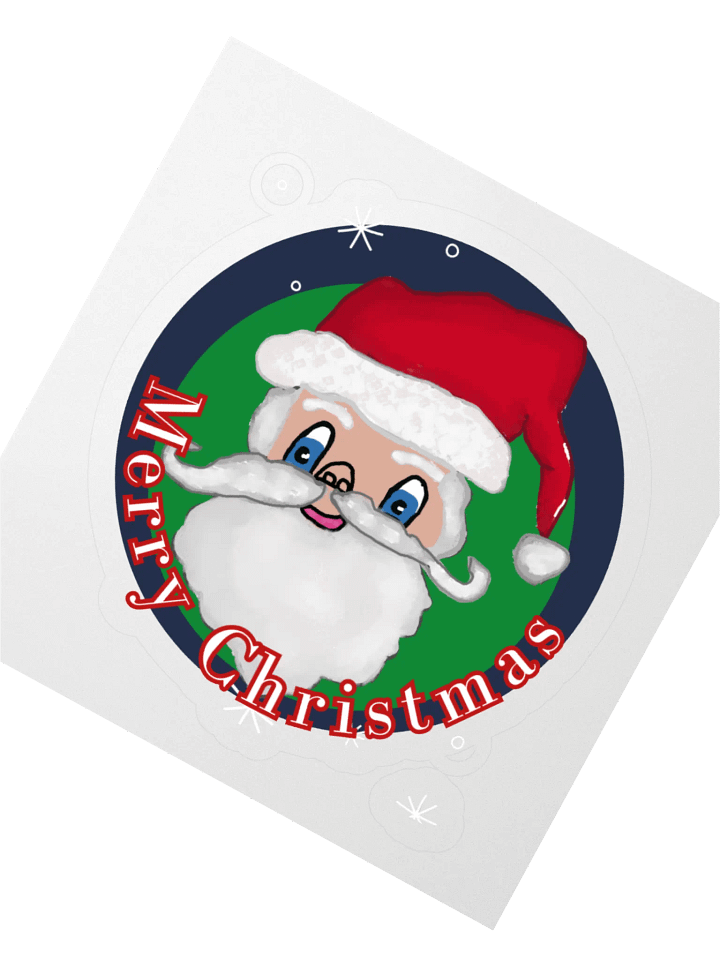 Santa Sticker/Merry Christmas product image (4)