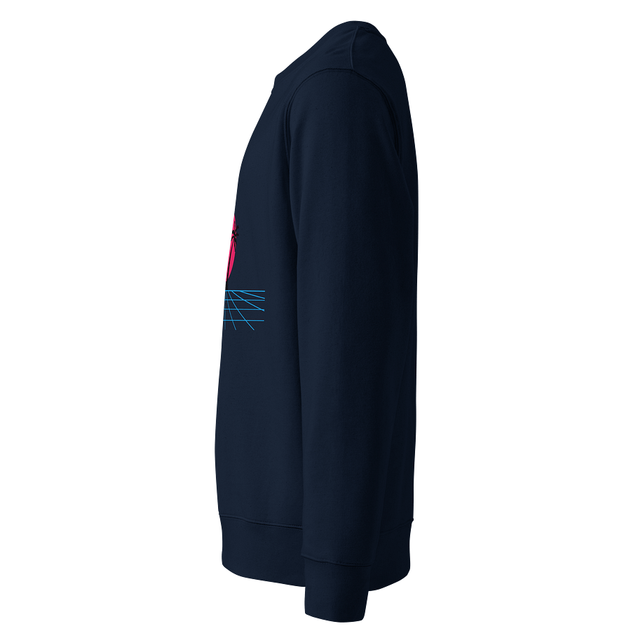 Retro Palms Organic Sweatshirt product image (3)