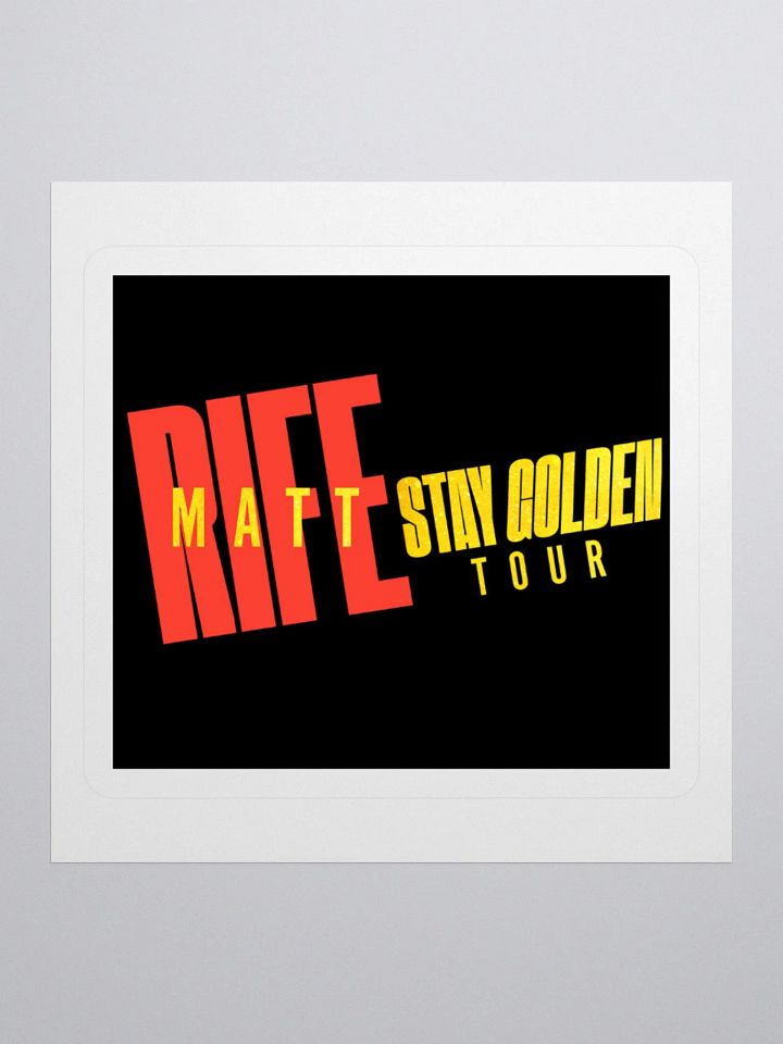 Stay Golden Tour Sticker product image (2)