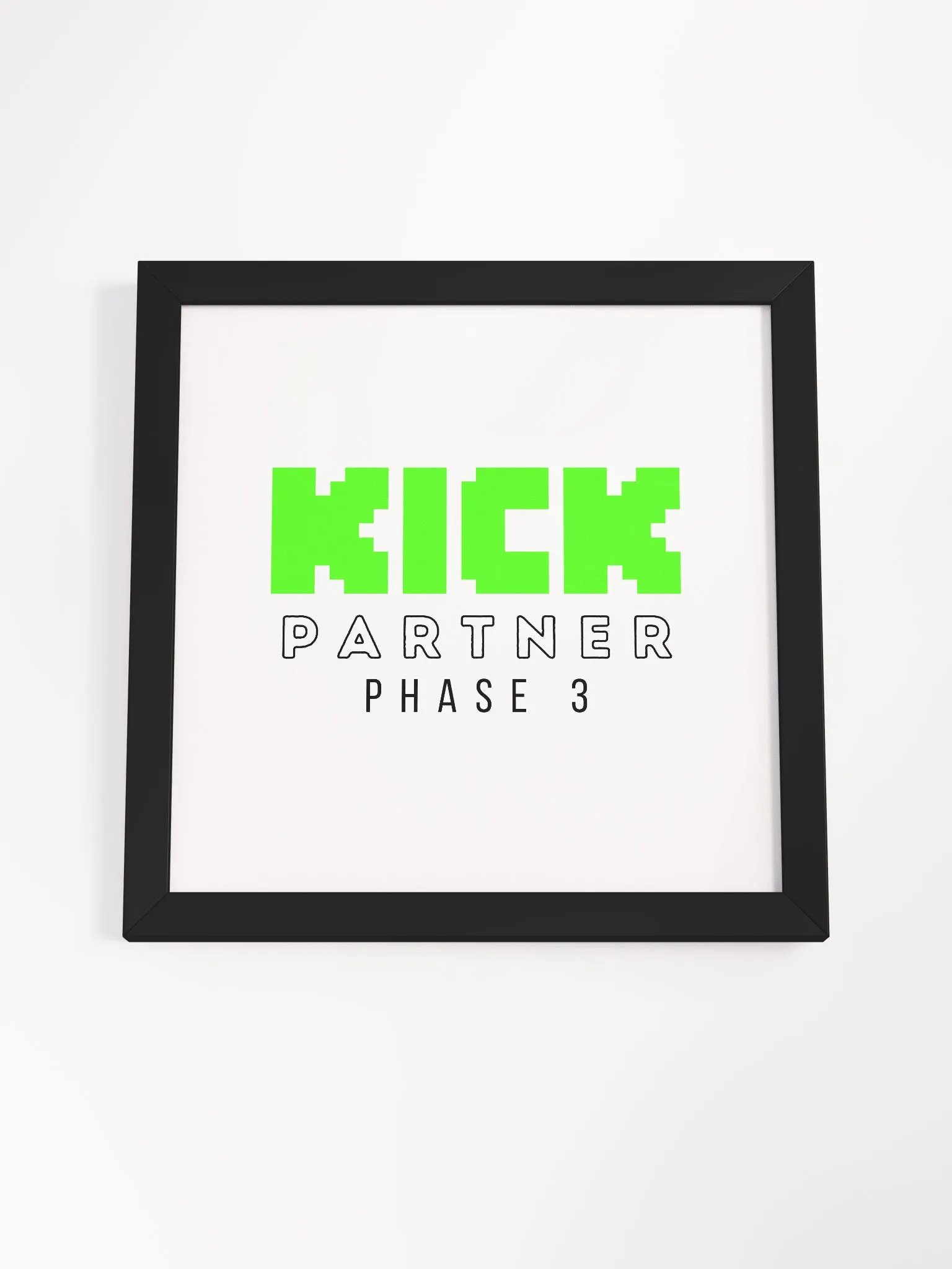 Framed Phase 3 Sign product image (4)