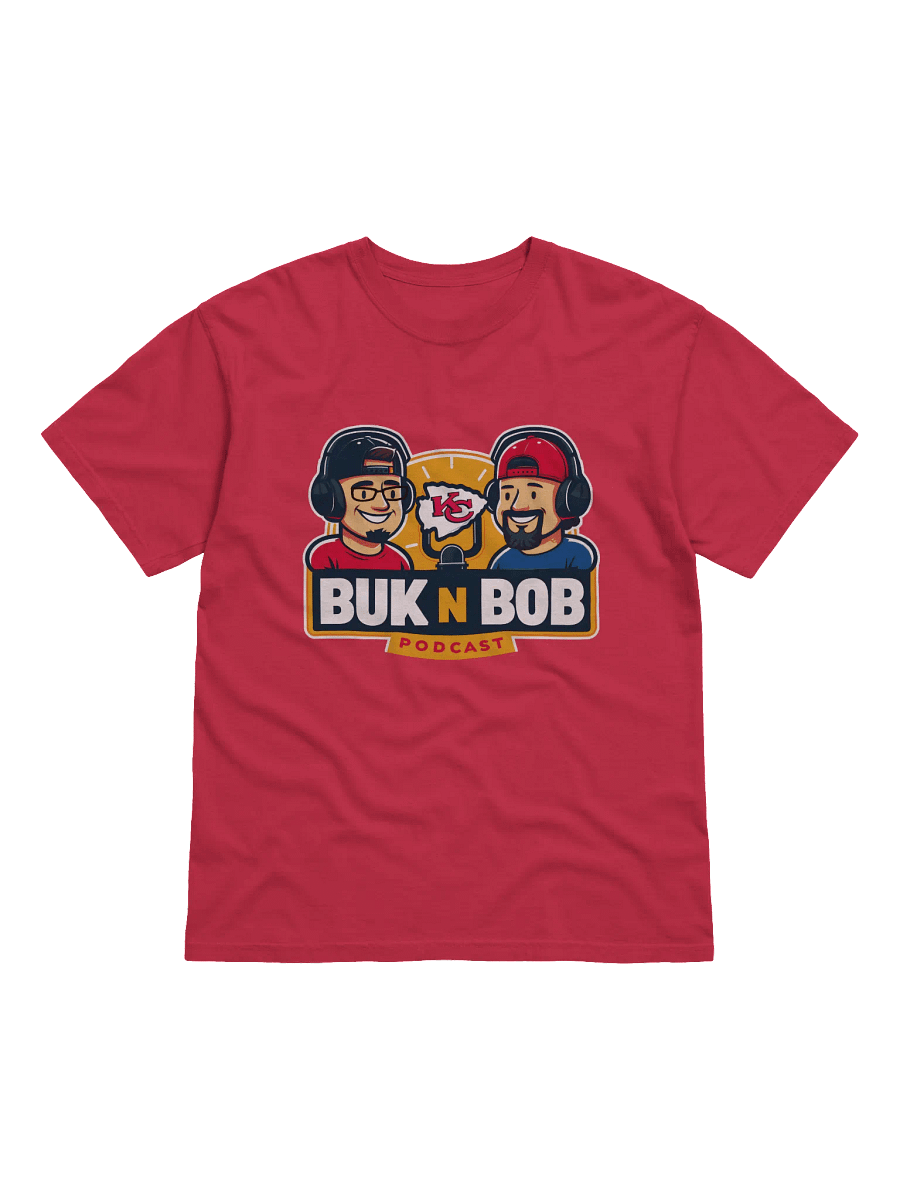 Buk N Bob Podcast Logo T-Shirt Image Dye product image (10)