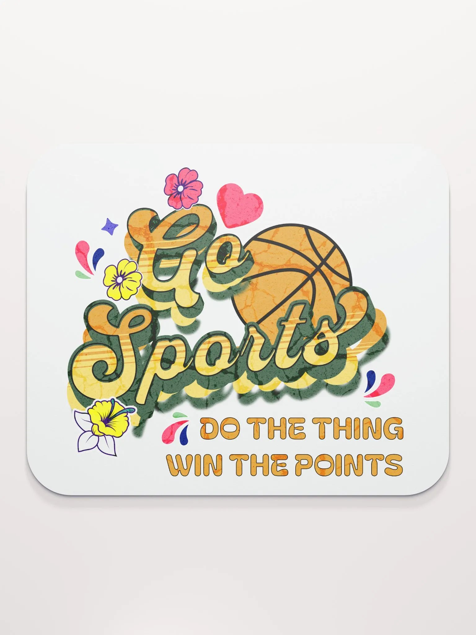 Go Sports Basketball Hoops Mouse Pad product image (2)