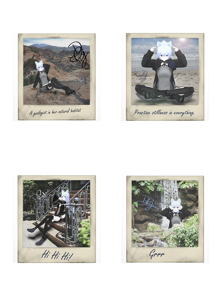 Year 1 Gaming Anniversary DG Polaroids product image (1)
