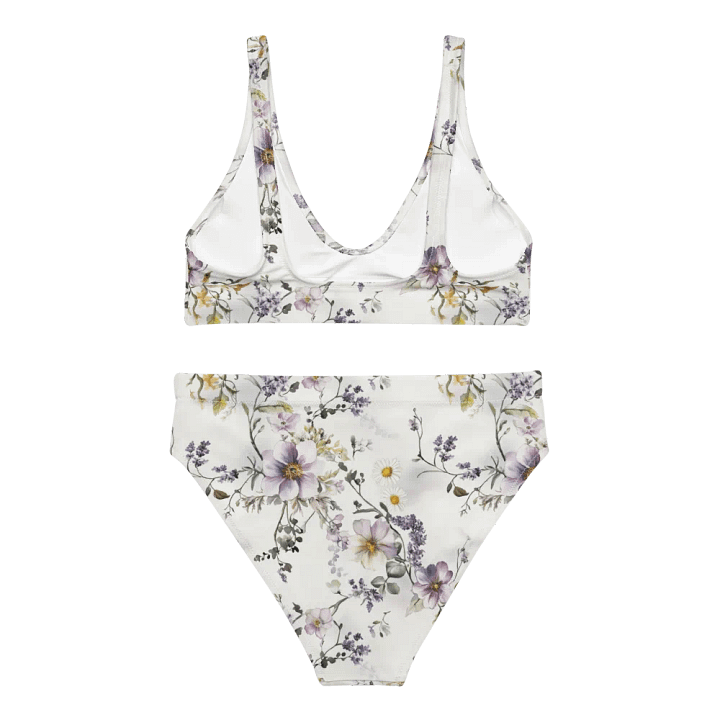 Wildflower High-Waisted Bikini – Romantic Bloom, Effortless Beauty product image (2)