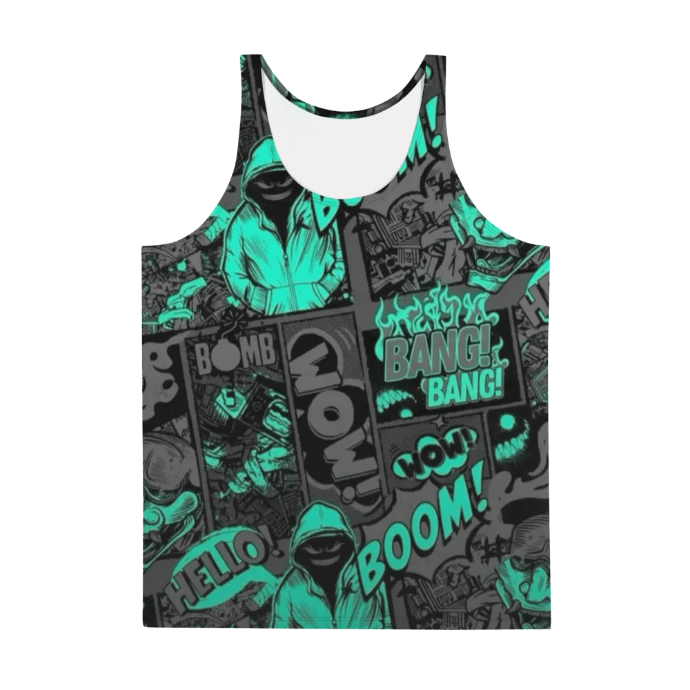 Urban Vibes Comic Tank Top product image (2)