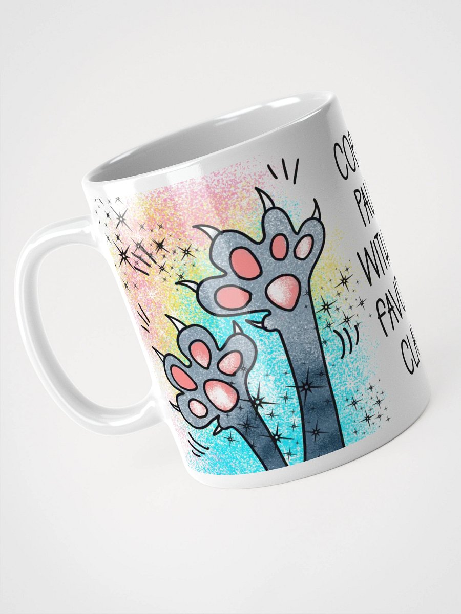 Claws & Coffee Cartoon Mug product image (8)
