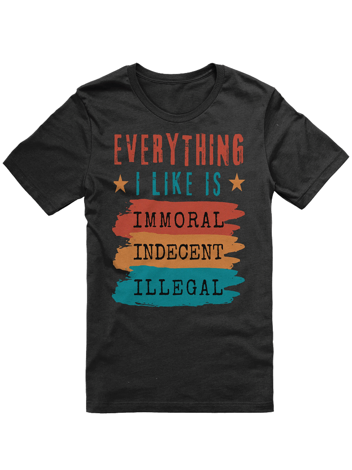 Everything I Like... T-shirt product image (3)