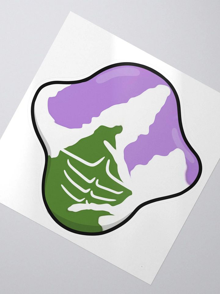 Gender Queer Buff Tato Sticker product image (2)