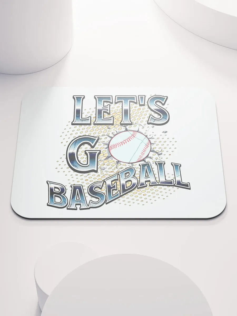 Lets Go Baseball Dynamic Breakthrough Mouse Pad product image (1)