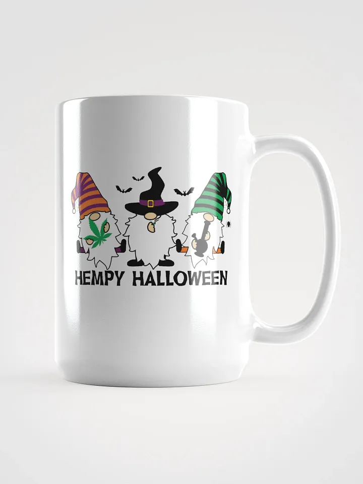 Hempy Halloween White Glossy Mug product image (1)