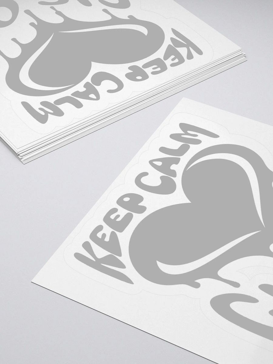 Keep Calm, Gig On: Motivational Kiss Cut Sticker for Hustlers product image (4)