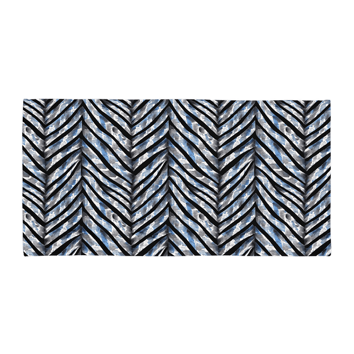 Blue Grey Snake Skin Towel product image (1)