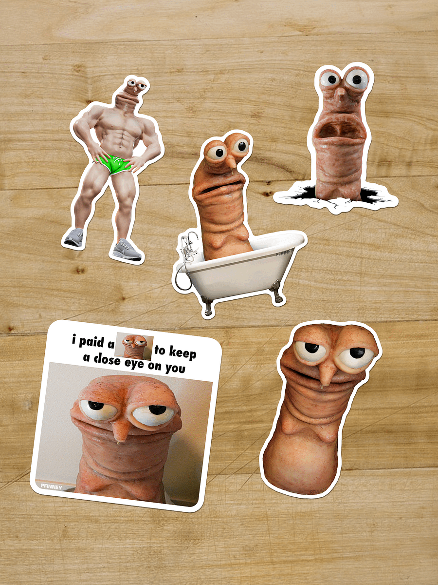 Squishy Joe Sticker Pack product image (1)