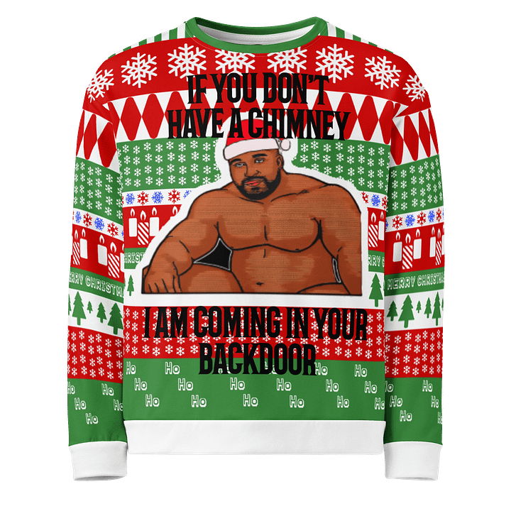 UGLY CHRISTMAS Sweatshirt BARRY WOOD product image (1)