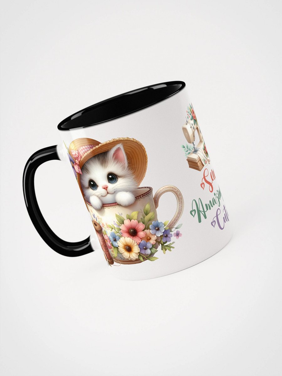 Sew Amazingly Cute Kitten Teacup Mug product image (4)