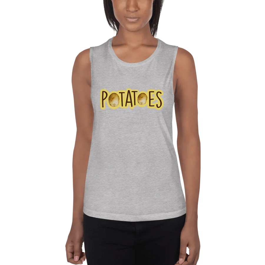 Potatoes Women's Flowy Tank Top product image (10)