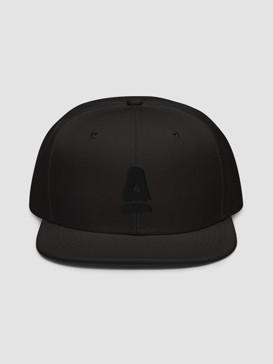 AlexanderAverage Black A Logo Snapback Hat product image (2)