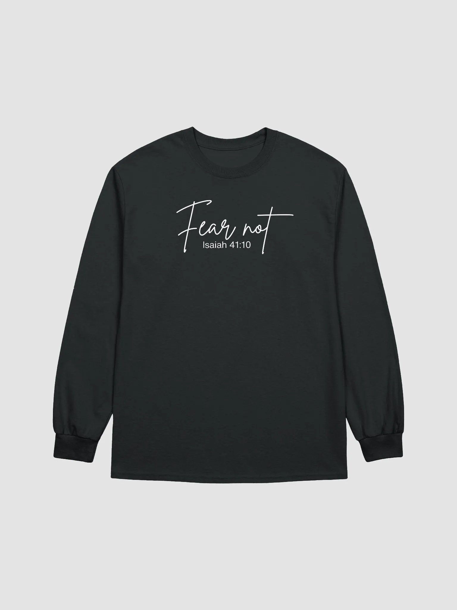 Fear NOT - Divine Affirmation Long Sleeve Tee product image (2)