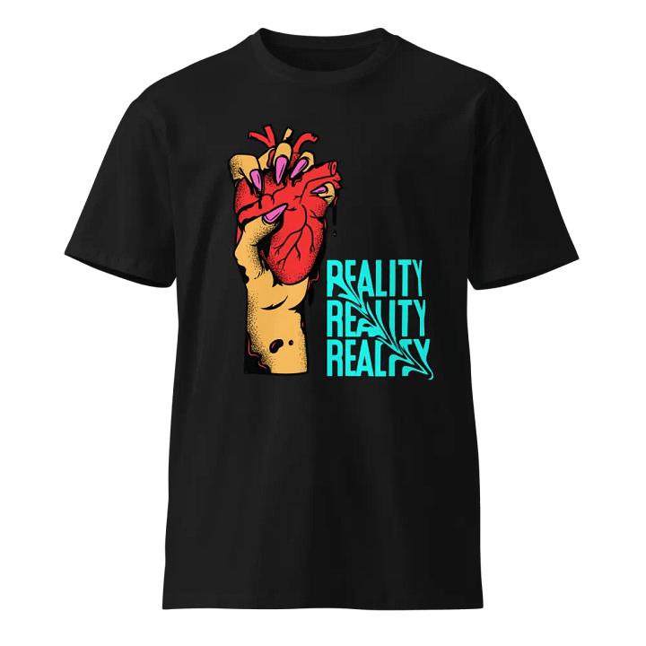 Reality Gripped Heart Unisex Tee product image (1)